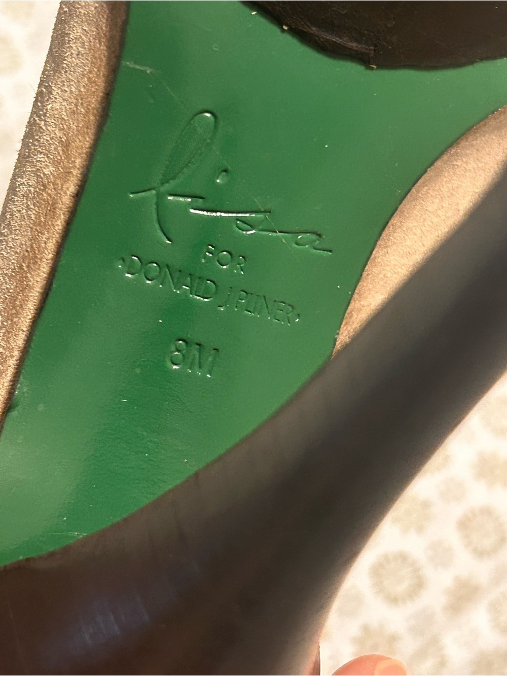 Y2K Lisa For Donald J Pliner Platform Stiletto Lace Up Militant Victorian Boot 8 - Picture 10 of 16